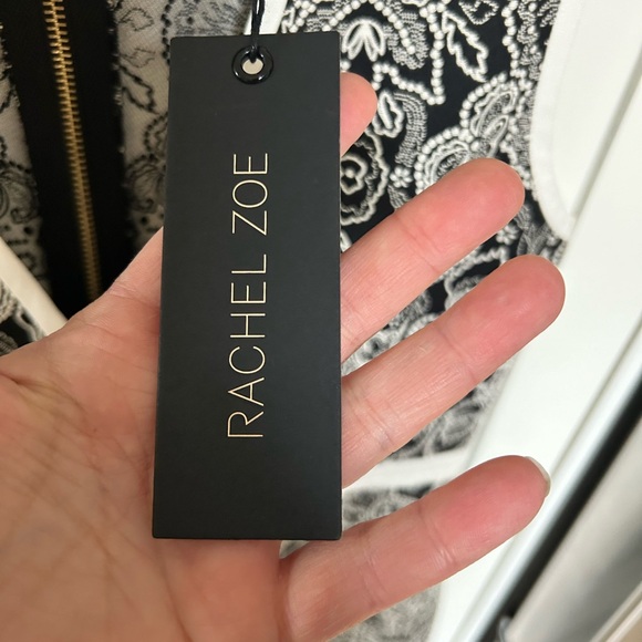 Rachel Zoe NWT jacquard mini dress with pockets! - Picture 8 of 10